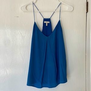 Joie royal blue silk tank. Size XS.